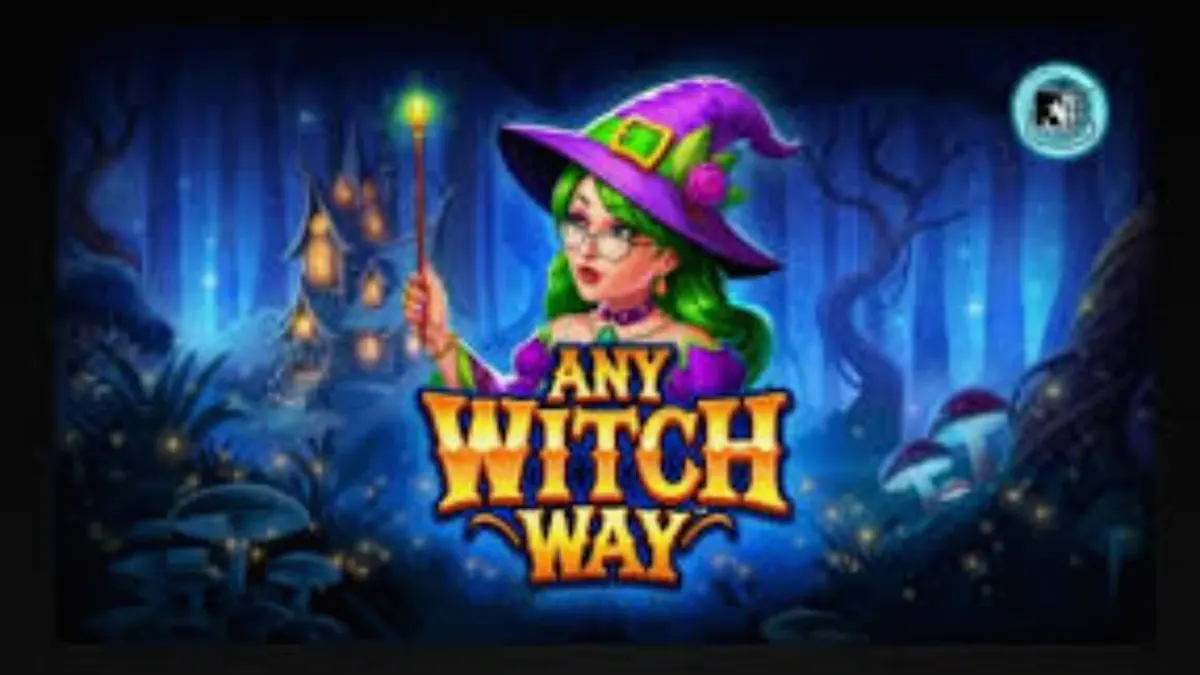Any Witch Way স্লট গেমের জাদুকরী জঙ্গল এবং কলড্রন থিম